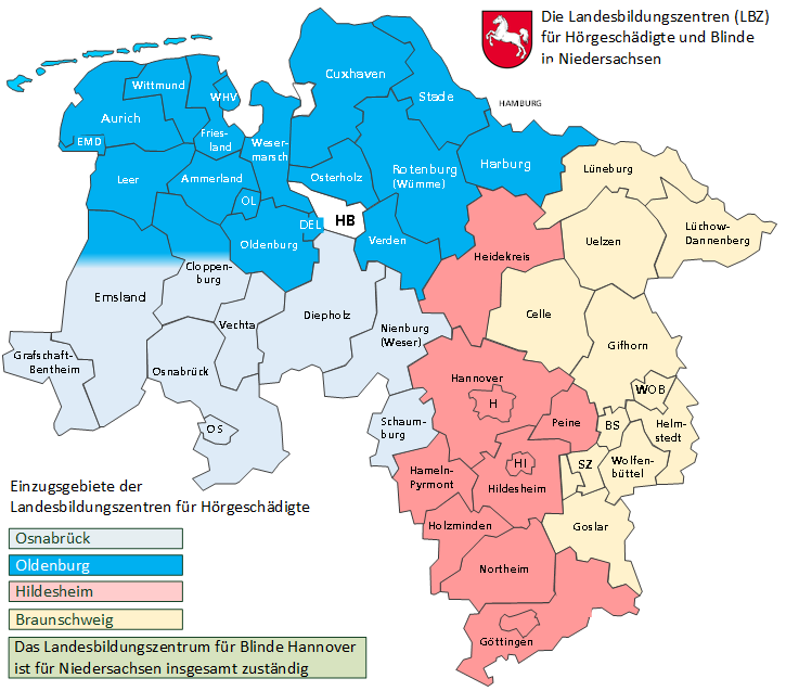 Niedersachsen standorte