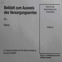 Das Beiblatt ohne Wert-Marke geben Sie beim Finanz-Amt ab