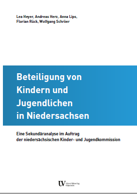 Titelblatt Ergebnisbericht_Beteiligung von Kindern und Jugendlichen in Niedersachsen