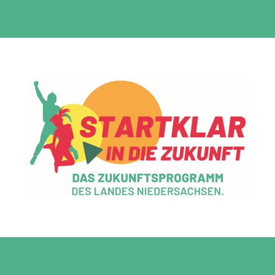 Logo: Startklar in die Zukunft