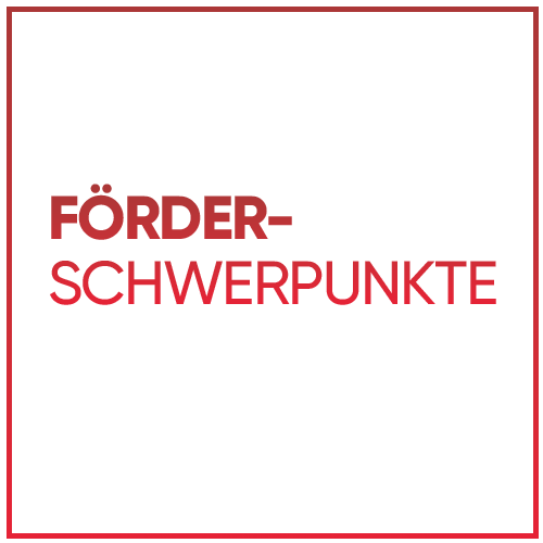 Förderschwerpunkte